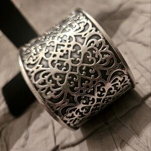 Sterling silver cuff bracelet